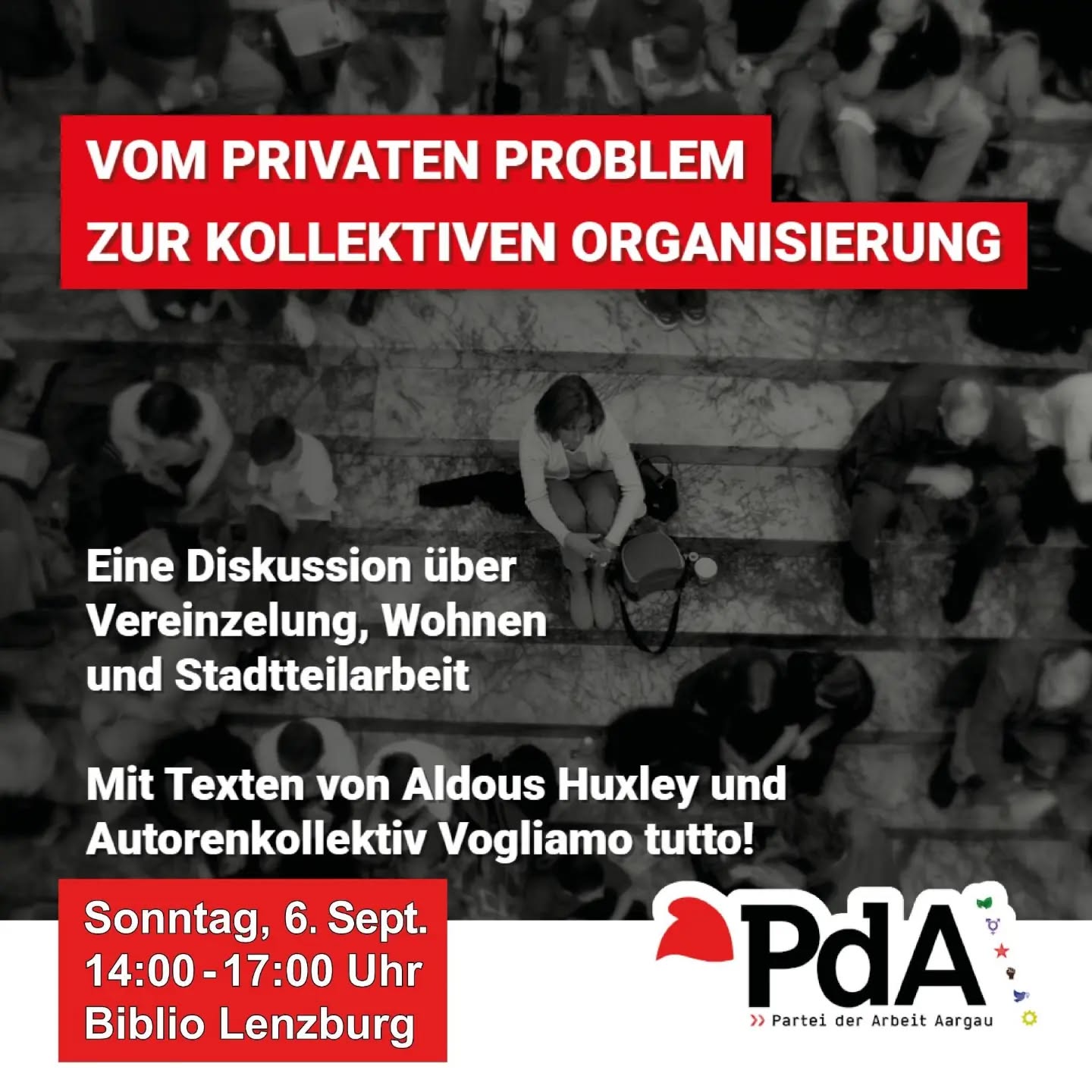 Offener Bildungstreff in der Stadtbibliothek.